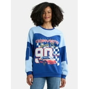 Chevrolet Corvette Women’s Colorblocked Graphic Sweatshirt, Sizes XXS-XXL